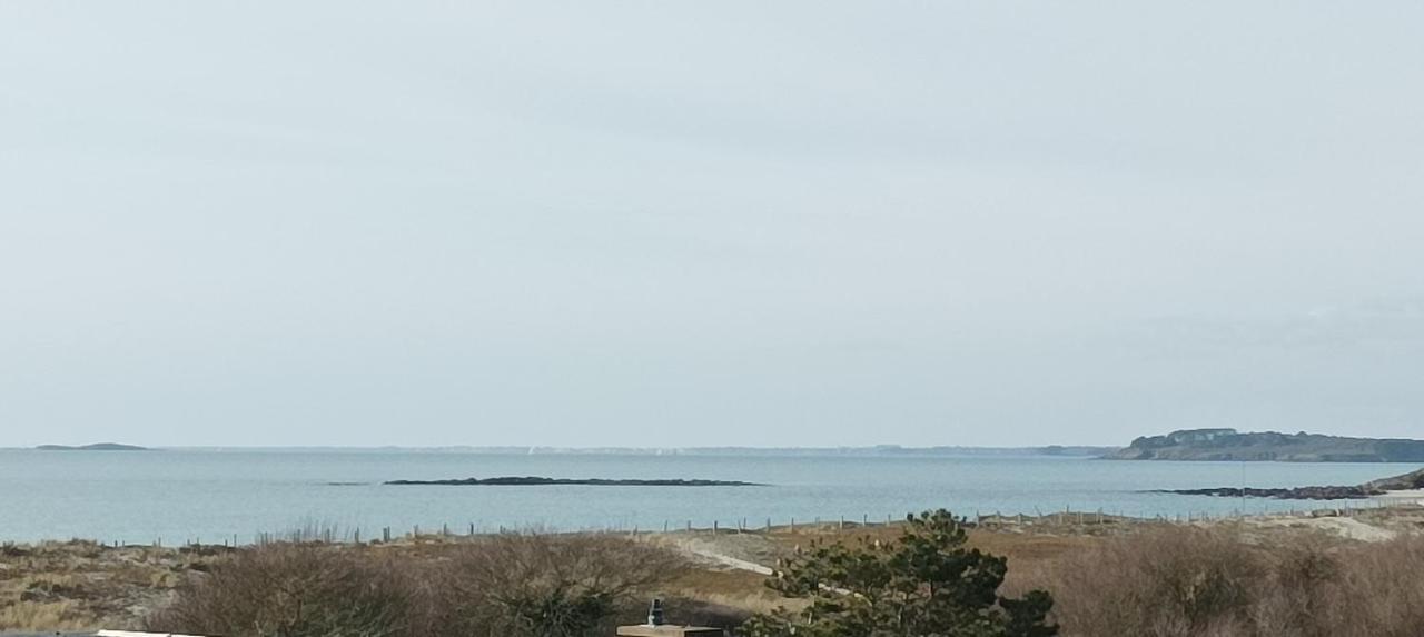 Appartement Vue Mer Exceptionnelle A 100M Tres Belle Plage Saint-Gildas-de-Rhuys Exterior foto